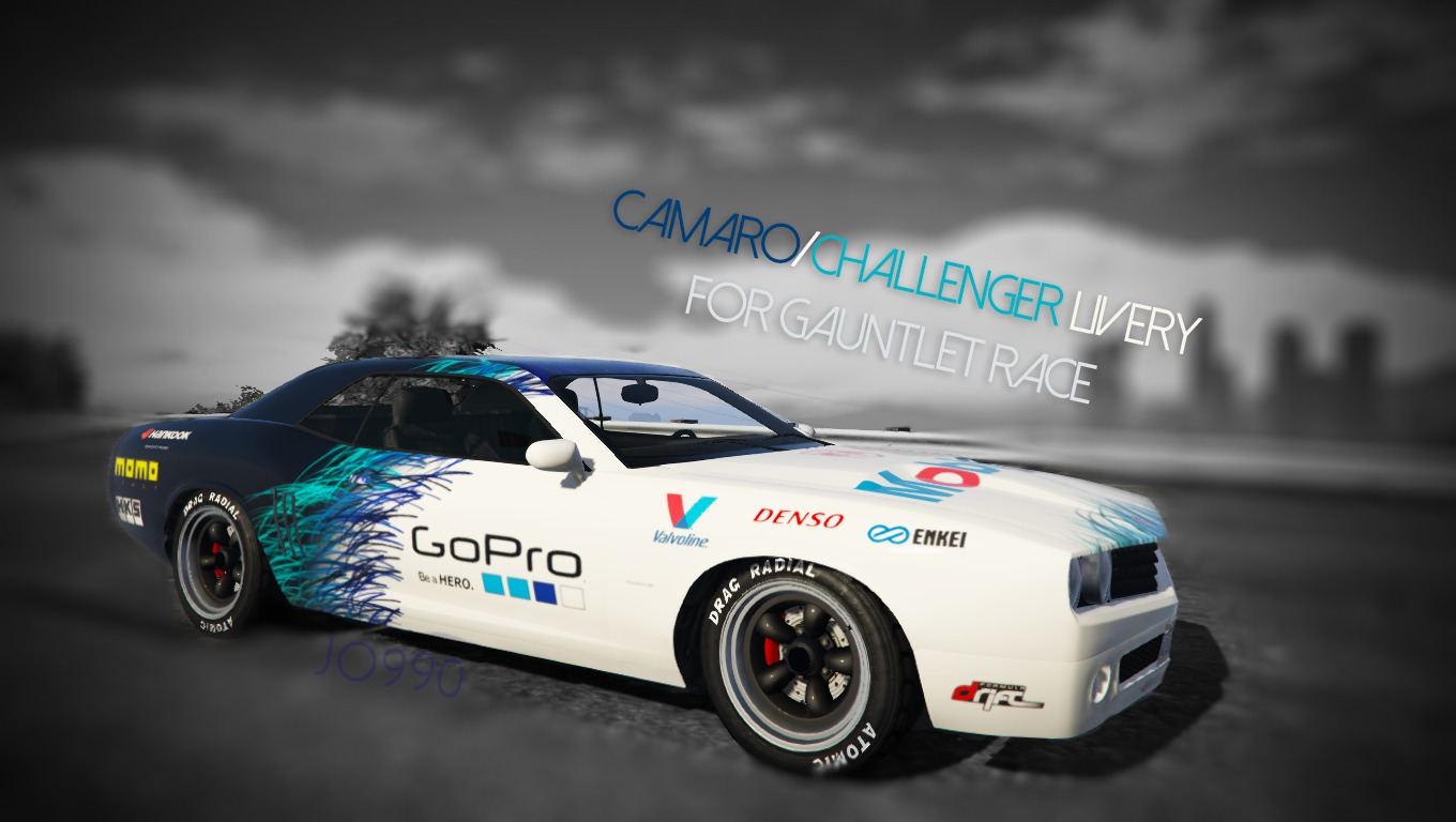 Camaro/Challenger Livery for Gauntlet Race 